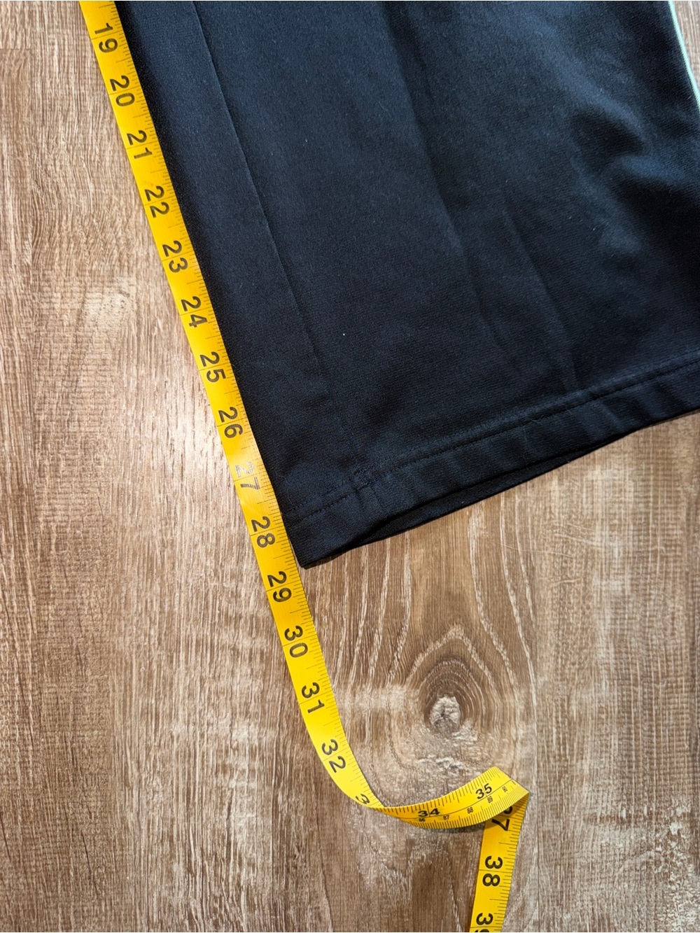 Vintage Y2K Adidas Black Track Pants with Mint Stripe - Picture 6 of 6